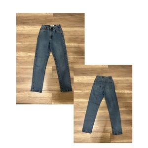 Blue Cotton On stretch mom jeans